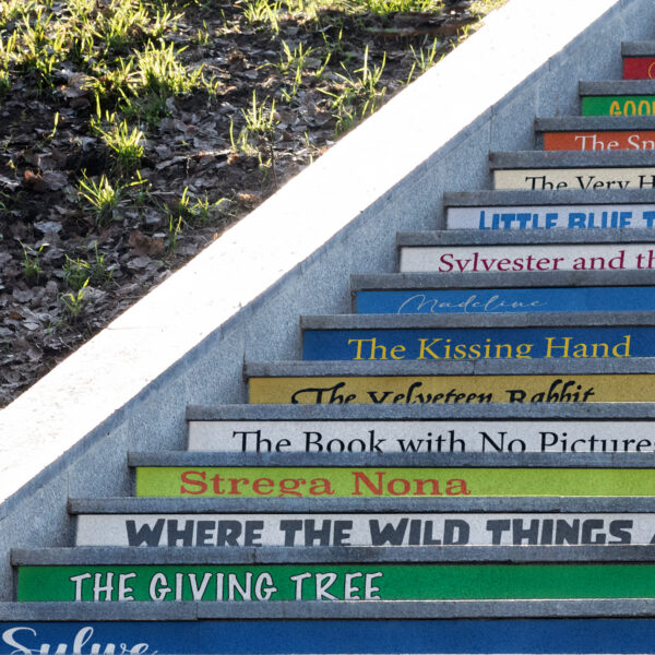 Book-Stairs-Stickers