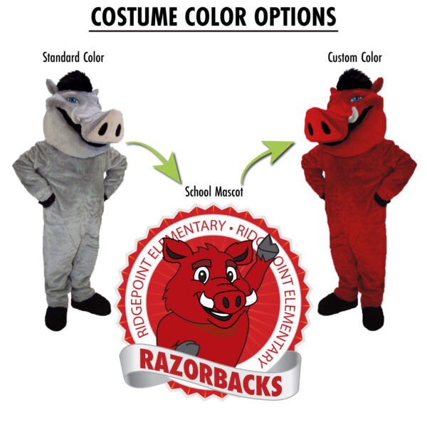 Mascot-COSTUME-CUSTOM-COLOR