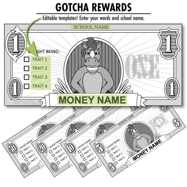 Gotcha Rewards Editable