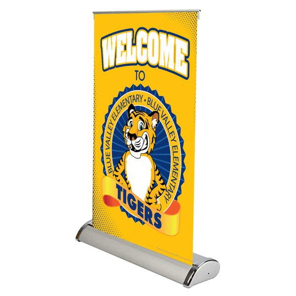 Mini Table Top Retractable Banner Stand