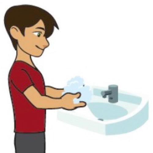 Use illustrations of children.