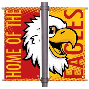 Pole-Banner-Eagles