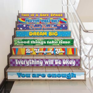 Colorful-Positive-Message-Stairs