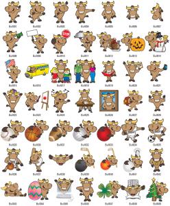 Longhorn Mascot Clip Art