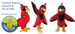 Cardinal mascot Costume