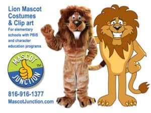 Lion Costume Mascot