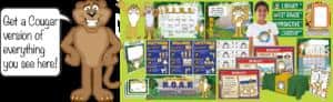 PBIS Posters Cougar Mascot Clip Art