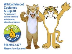 wildcat mascot costume