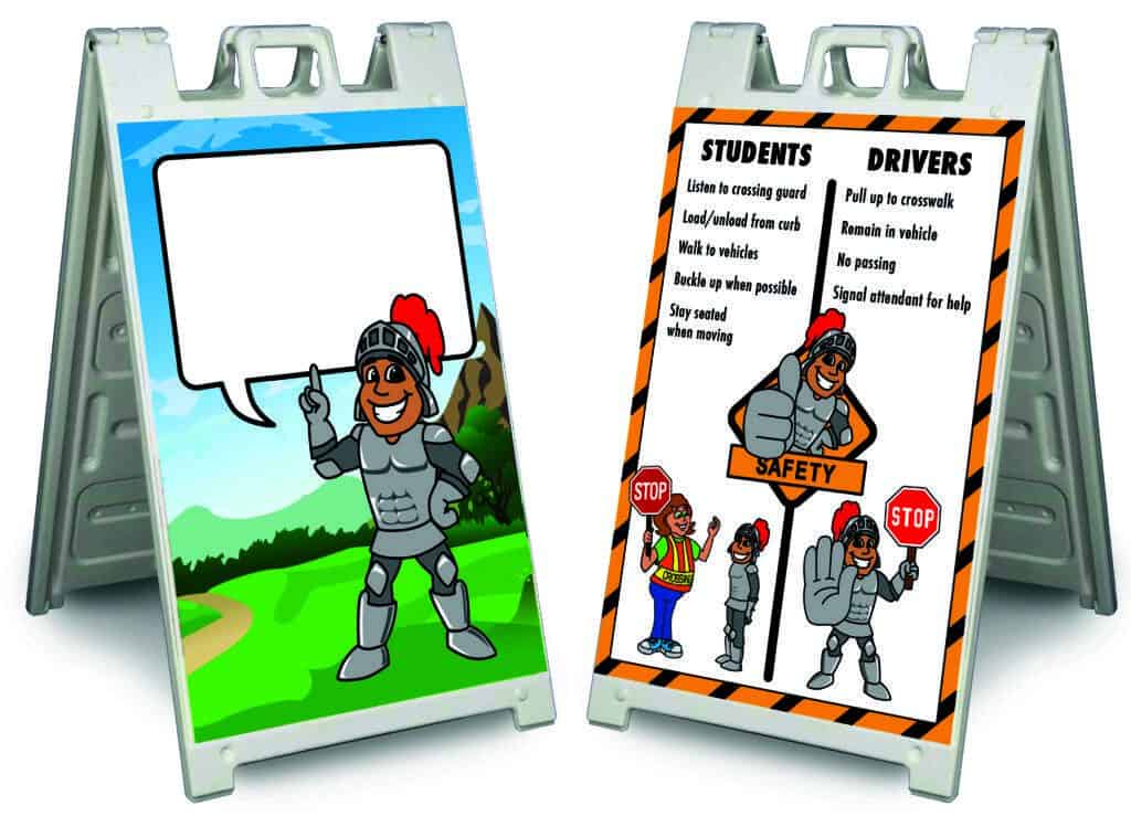 A-Frame Sign Knight