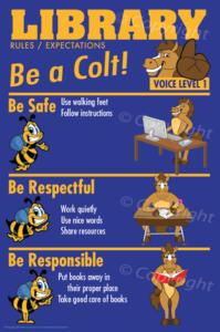 BIS Posters Colt Library Rules