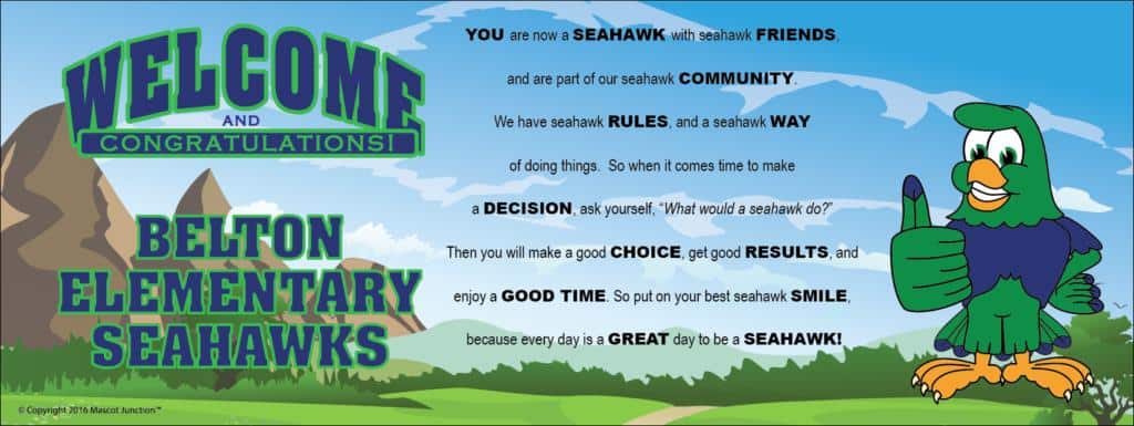 Welcome Banner Seahawk