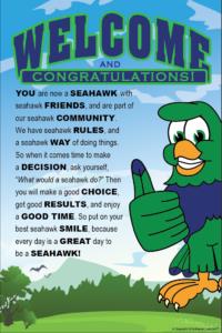 Welcome Poster Seahawk