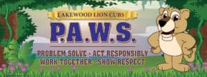 PAWS Lion Cub Banner