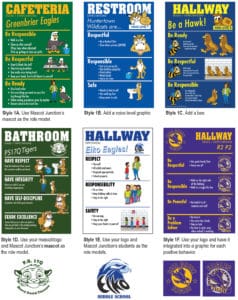 Rule Poster Design Options 1