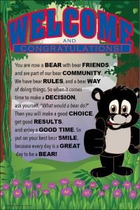 PBIS Posters Bear Cub
