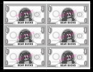 Bear Bucks Award Template