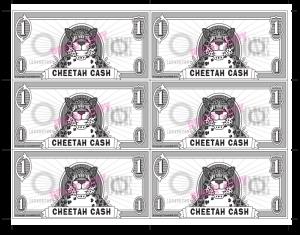 Cheetah Cash Reward Template