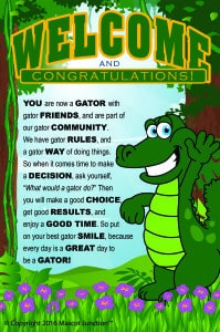 Character Ed Poster Gator