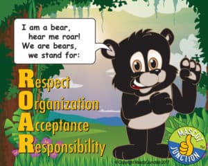 Bear ROAR Pledge Poster PBIS