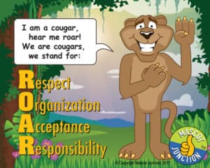 Cougar ROAR Pledge Poster