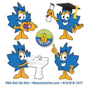 Maple Leaf Mascot