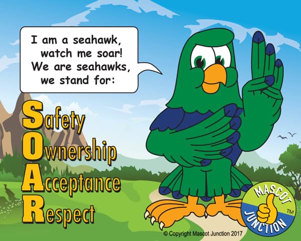 Seahawk Pledge Poster PBIS