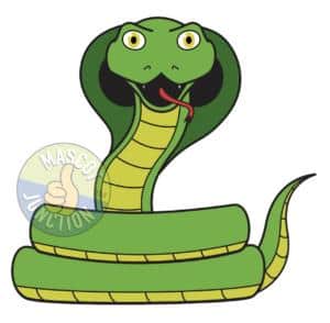 Cobra Mascot Clip Art