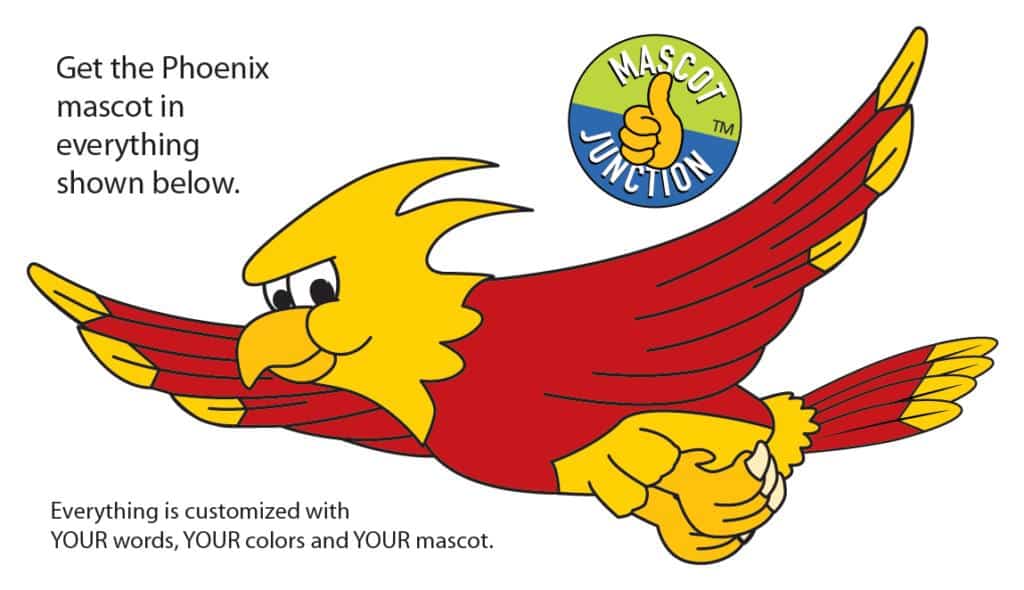 Phoenix Mascot - Mascot Junction