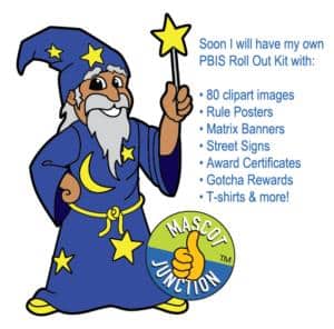 Wizard Mascot Clip Art