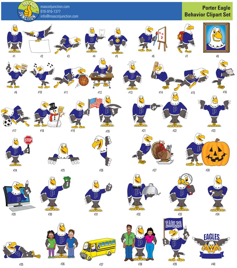 rn 42 eagle footprint clipart