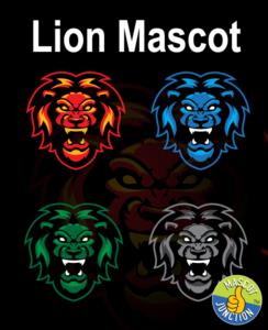 Lion Mascot Logo