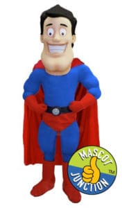 Hero Superhero Mascot Costume