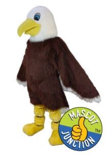 Friendly Eagle Mascot Costume