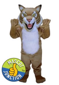 Fierce Bobcat Wildcat Mascot Costume