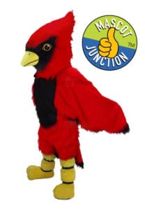 Realistic Cardinal Mascot Costume