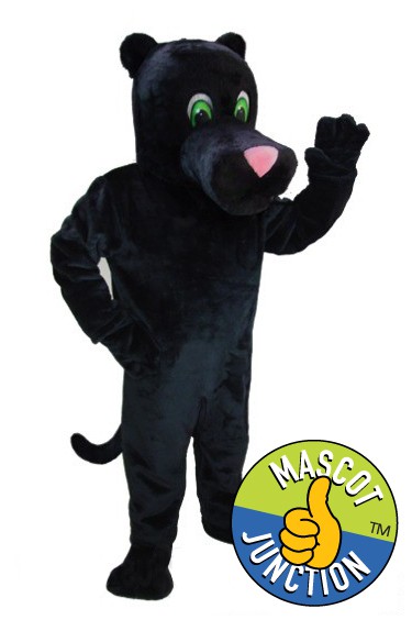 Friendly Panther Jaguar Mascot Costume