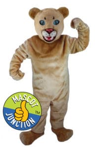 Cougar Puma Cub Mascot Costume