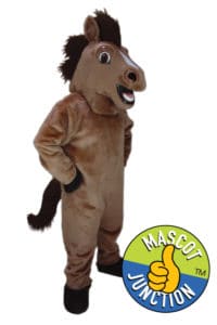 Friendly Horse Mustang Colt Stallion Mascot Costume
