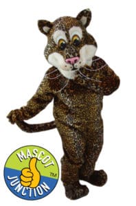 Friendly Cheetah Jaguar Leopard Mascot Costume