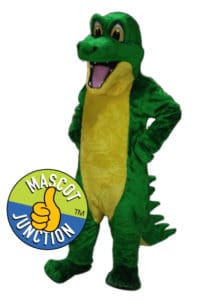 Friendly Gator Crocodile Mascot Costume