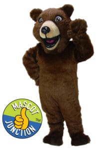 Friendly Bear Grizzly Mascot Costume
