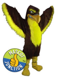 Fierce Hawk Mascot Costume