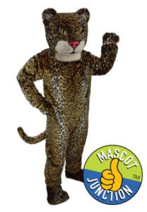 Jaguar Cheetah Leopard Cub Mascot Costume