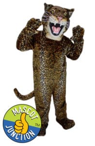 Fierce Leopard Jaguar Cheetah Mascot Costume