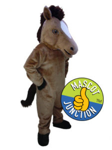 Mustang Colt Stallion Horse Mascot Costume