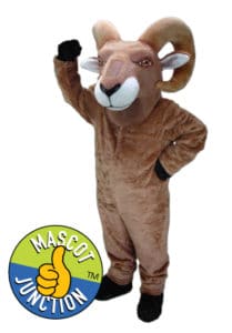 Ram Bighorn Mascot Costume