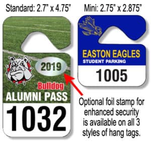 Hang Tags & Parking Permits