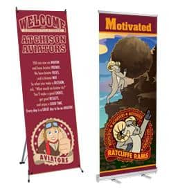 Banner Stands Retractable Portable