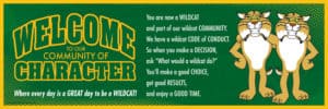 Welcome Poster Wildcat