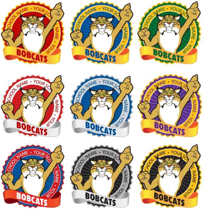 Bobcat Mascot Graphic
